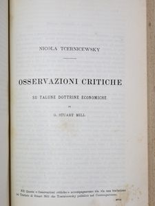 Marx, Karl IL CAPITALE. CRITICA DELL'ECONOMIA POLITICA. [BIBLIOTECA DELL'ECONOMISTA: RACCOLTA DELLE PIÙ PREGIATE OPERE MODERNE ITALIANE E STRANIERE DI ECONOMIA POLITICA, VOL. 9, P. 2. Torino, 1886, Unione Tipografico-Editrice.  - Asta Libri Rari & Manoscritti del XVI Secolo - Associazione Nazionale - Case d'Asta italiane
