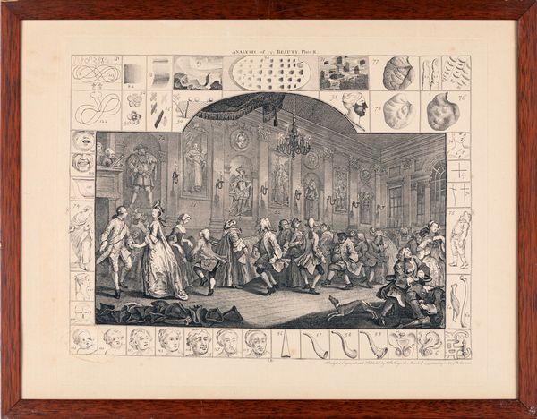 WILLIAM HOGARTH : Analysis of beauty - Plate I / Plate II  - Asta Libri Antichi e Stampe - Associazione Nazionale - Case d'Asta italiane