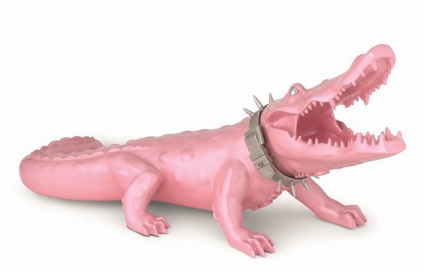 RICHARD ORLINSKI : Wild neck - pink nacr�e  - Asta Arte Moderna e Contemporanea - Associazione Nazionale - Case d'Asta italiane