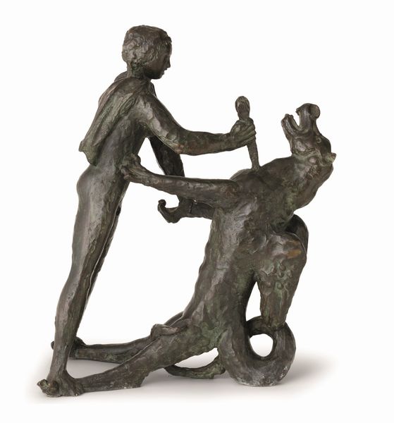 Arturo Martini : San Giorgio e il Drago  - Asta Arte Moderna e Contemporanea - Associazione Nazionale - Case d'Asta italiane