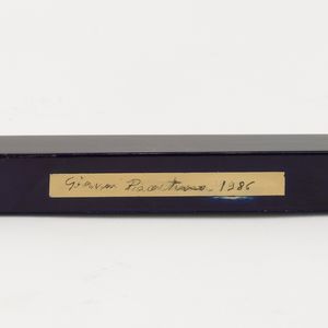 Gianni Piacentino : Dark Blue record vehicle model_1  - Asta Arte Moderna e Contemporanea - Associazione Nazionale - Case d'Asta italiane