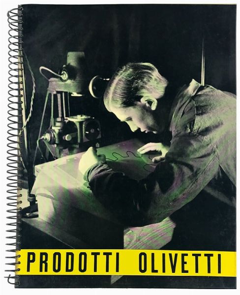 Prodotti Olivetti  - Asta Manifesti d'Epoca - Associazione Nazionale - Case d'Asta italiane