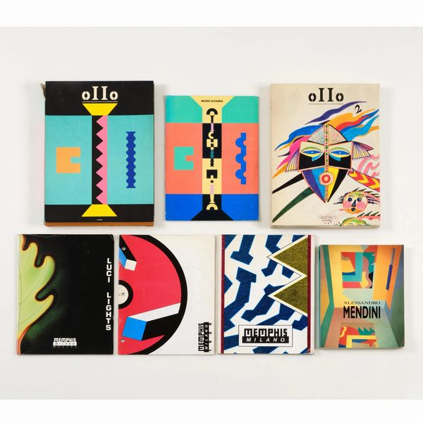 OLLO, Rivista senza messaggio diretta da Alessandro Mendini, Alchimia, 1988  - Asta SPOTLIGHT DESIGN - Associazione Nazionale - Case d'Asta italiane
