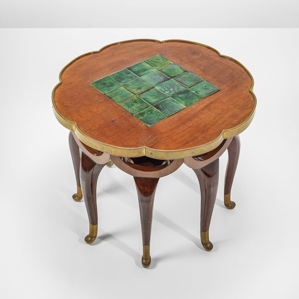 Adolf Loos : Tavolo mod. Proboscide di elefante.  - Asta Fine Design - Associazione Nazionale - Case d'Asta italiane