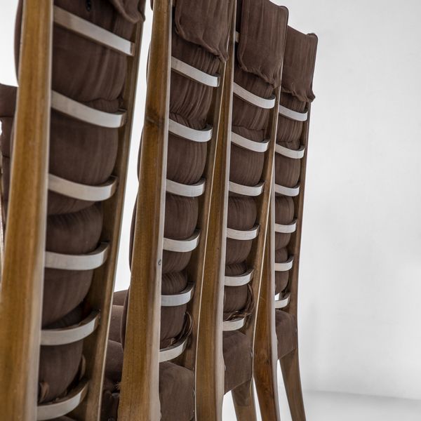 GIO PONTI : Sei sedie.  - Asta Fine Design - Associazione Nazionale - Case d'Asta italiane