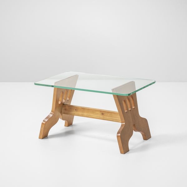 PIETRO CHIESA : Tavolo basso.  - Asta Fine Design - Associazione Nazionale - Case d'Asta italiane