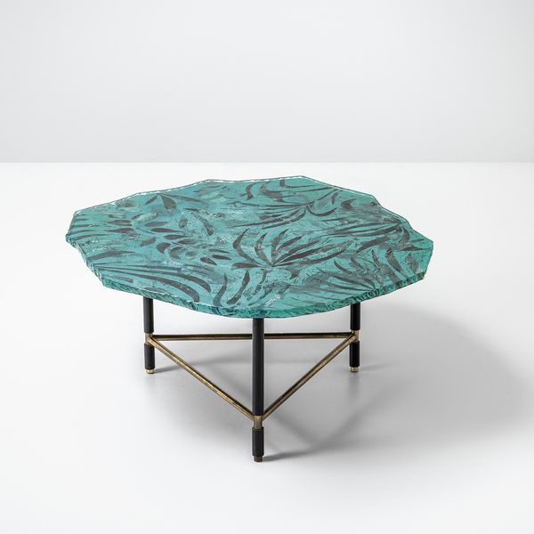 Duilio Bernabè detto Dubè : Tavolo basso  - Asta Fine Design - Associazione Nazionale - Case d'Asta italiane