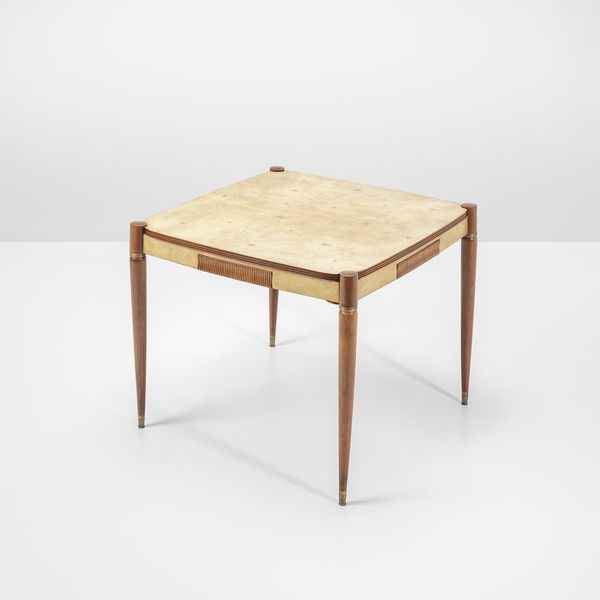 PAOLO BUFFA : Tavolo da gioco.  - Asta Fine Design - Associazione Nazionale - Case d'Asta italiane