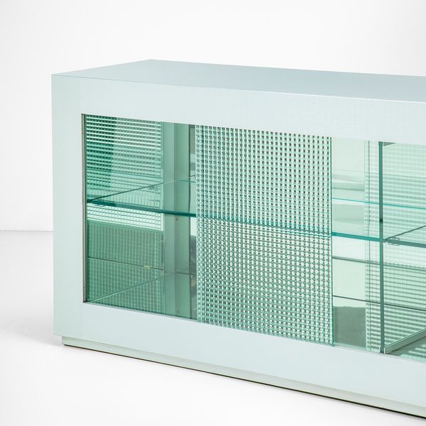 NANDA VIGO : Mobile luminoso mod. Cronotopo  - Asta Fine Design - Associazione Nazionale - Case d'Asta italiane