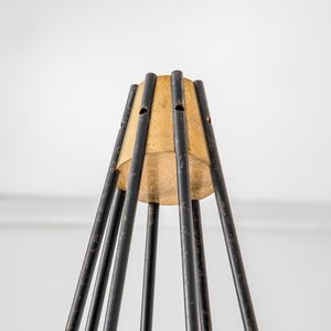 ANGELO LELII : Lampada da terra mod. 12628 Siluro  - Asta Fine Design - Associazione Nazionale - Case d'Asta italiane