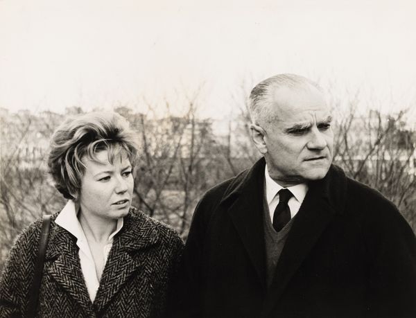 Mario Dondero : Dacia Maraini e Alberto Moravia  - Asta Fotografia - Associazione Nazionale - Case d'Asta italiane