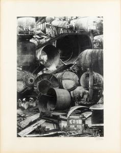 César‏ Domela - Ruths-Speicher, fotomontaggio