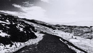 Abbas Gharib - Roads, dalla serie Snow white photo collection