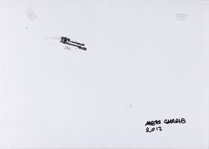 Abbas Gharib : Lonely Tree, dalla serie Snow white photo collection  - Asta Fotografia - Associazione Nazionale - Case d'Asta italiane