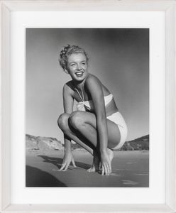 André De Dienes : Marilyn in spiaggia  - Asta Fotografia - Associazione Nazionale - Case d'Asta italiane