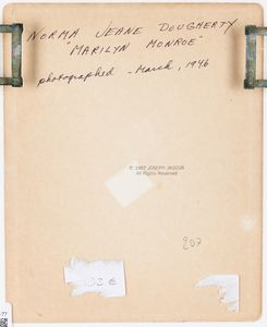 Joseph Jasgur : Marilyn con una camicia a quadri  - Asta Fotografia - Associazione Nazionale - Case d'Asta italiane