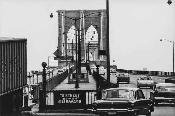 Nicola Sansone : New York, il Ponte di Brooklyn  - Asta Fotografia - Associazione Nazionale - Case d'Asta italiane