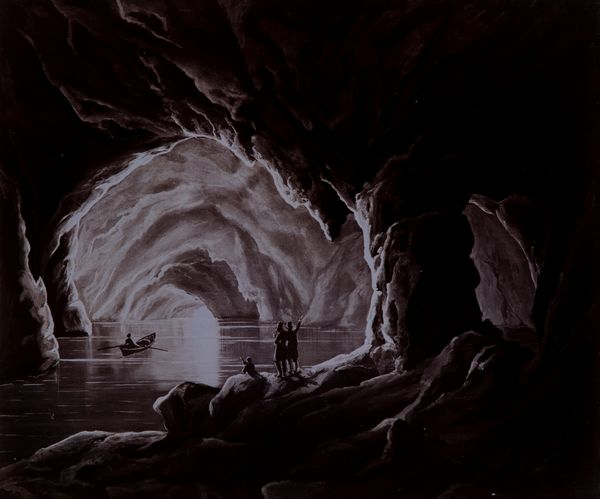 GIORGIO SOMMER : Capri, Grotta Azzurra  - Asta Fotografia - Associazione Nazionale - Case d'Asta italiane