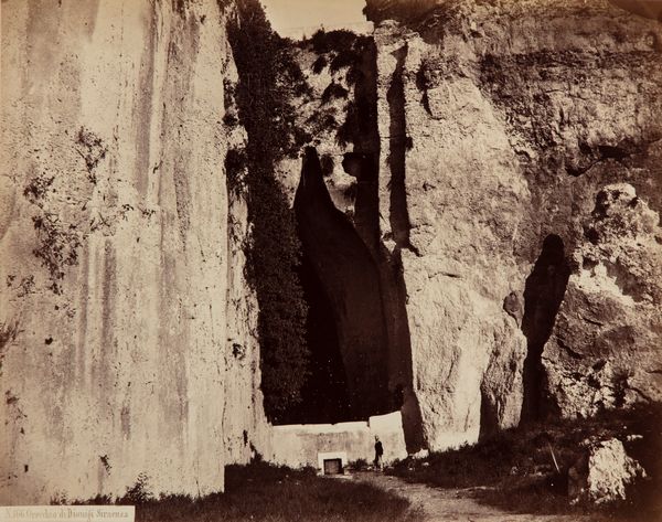 Antonino Tagliarini<br>Tommaso Tagliarini : Orecchio di Dionigi, Siracusa  - Asta Fotografia - Associazione Nazionale - Case d'Asta italiane