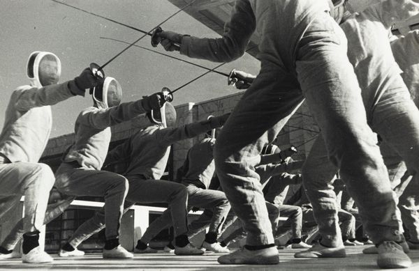 Aldo Tonti : Roma - Accademia maschile della G.I.L.  - Asta Fotografia - Associazione Nazionale - Case d'Asta italiane
