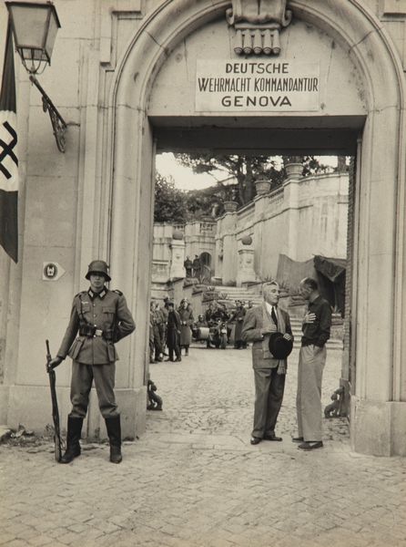 VITTORUGO CONTINO : Dal film Il generale Della Rovere  - Asta Fotografia - Associazione Nazionale - Case d'Asta italiane