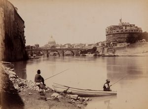 Anonimo - Pescatori a Castel Sant'Angelo