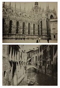 Anonimo - Senza titolo (Duomo di Milano ; Venezia)