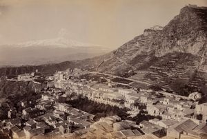 Giovanni Crupi - Senza titolo (Panorama di Taormina)