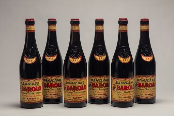 Italia : Damilano, Barolo Vigneti Canubio (6 BT)  - Asta Vini / Old But Gold - Associazione Nazionale - Case d'Asta italiane