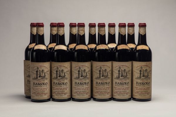 Italia : AZ.AGR. SCHIAVENZA, Barolo (12 BT)  - Asta Vini / Old But Gold - Associazione Nazionale - Case d'Asta italiane