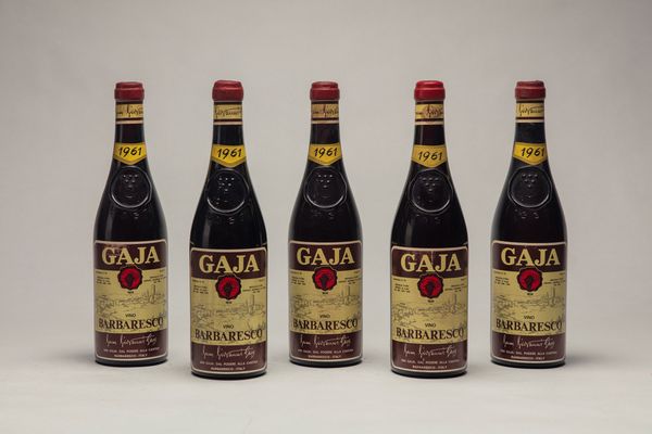 Italia : Gaja, Barbaresco (5 BT)  - Asta Vini / Old But Gold - Associazione Nazionale - Case d'Asta italiane