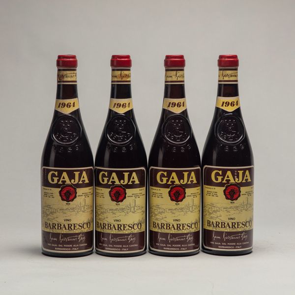 Italia : Gaja, Barbaresco (4 BT)  - Asta Vini / Old But Gold - Associazione Nazionale - Case d'Asta italiane