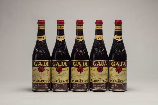 Italia : Gaja, Barbaresco (5 BT)  - Asta Vini / Old But Gold - Associazione Nazionale - Case d'Asta italiane
