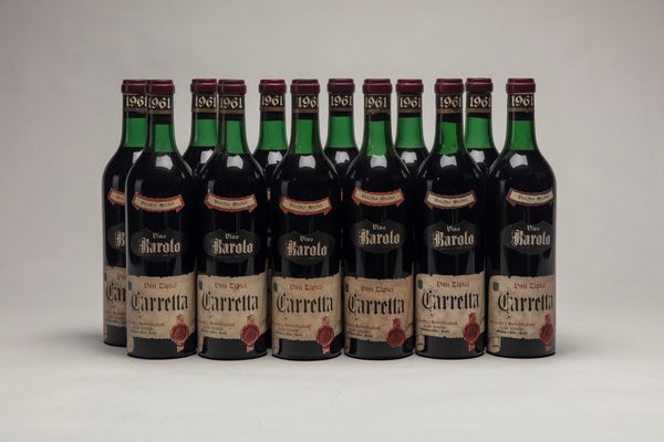 Italia : Carretta, Barolo (12 BT)  - Asta Vini / Old But Gold - Associazione Nazionale - Case d'Asta italiane