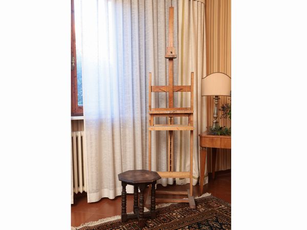 Cavalletto da pittore, Rigacci Firenze  - Asta Dballage. Occasioni in asta - Associazione Nazionale - Case d'Asta italiane