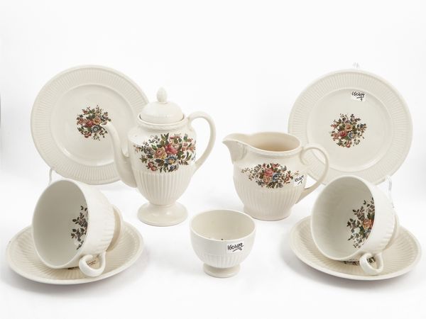Tte--tte in terraglia, Wedgwood Conway  - Asta Dballage. Occasioni in asta - Associazione Nazionale - Case d'Asta italiane