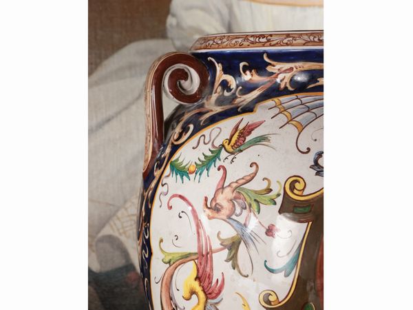 Orcetto in ceramica smaltata di Faenza  - Asta Dballage. Occasioni in asta - Associazione Nazionale - Case d'Asta italiane