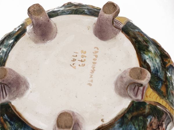 Due accessori per la casa in ceramica  - Asta Dballage. Occasioni in asta - Associazione Nazionale - Case d'Asta italiane