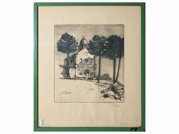 SERGIO VATTERONI : Santa Lucia 1927  - Asta Dballage. Occasioni in asta - Associazione Nazionale - Case d'Asta italiane