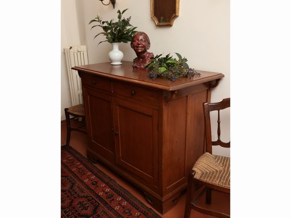Credenza in abete di gusto Art Nouveau  - Asta Dballage. Occasioni in asta - Associazione Nazionale - Case d'Asta italiane
