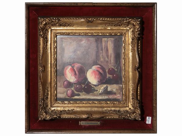 Alberto Caligiani : Lotto di dipinti  - Asta Dballage. Occasioni in asta - Associazione Nazionale - Case d'Asta italiane