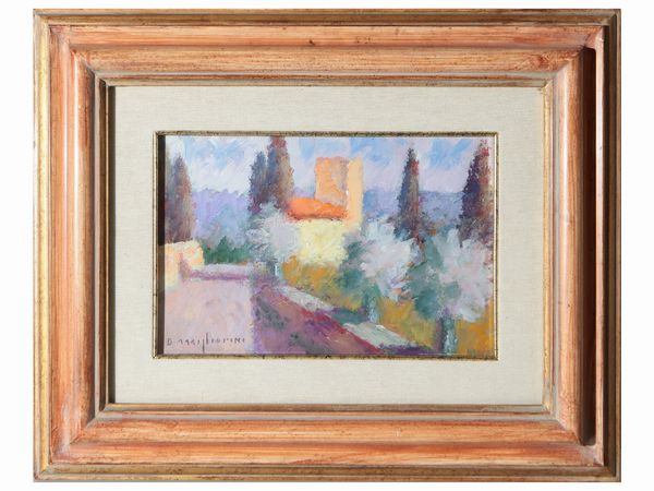 Dino Migliorini : Paesaggio  - Asta Dballage. Occasioni in asta - Associazione Nazionale - Case d'Asta italiane