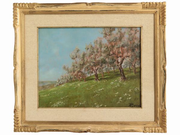 Mario Bordi : Aprile, torna la primavera 1948  - Asta Dballage. Occasioni in asta - Associazione Nazionale - Case d'Asta italiane