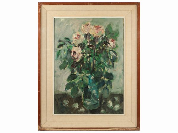 Emanuele Cappello : Vaso di fiori  - Asta Dballage. Occasioni in asta - Associazione Nazionale - Case d'Asta italiane