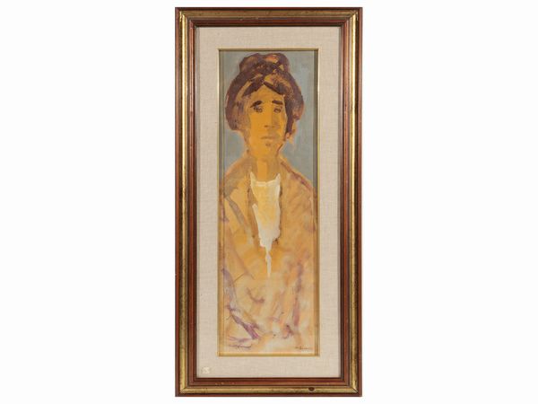 Marcello Boccacci : Figura toscana  - Asta Dballage. Occasioni in asta - Associazione Nazionale - Case d'Asta italiane