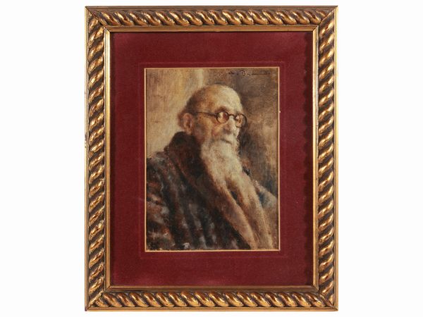Ritratto di anziano  - Asta Dballage. Occasioni in asta - Associazione Nazionale - Case d'Asta italiane