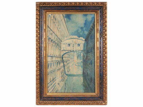 Ponte dei sospiri Venezia  - Asta Dballage. Occasioni in asta - Associazione Nazionale - Case d'Asta italiane