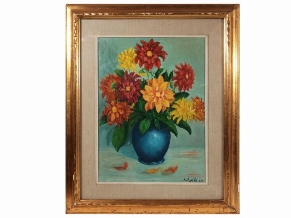 Vaso di fiori 1969  - Asta Dballage. Occasioni in asta - Associazione Nazionale - Case d'Asta italiane