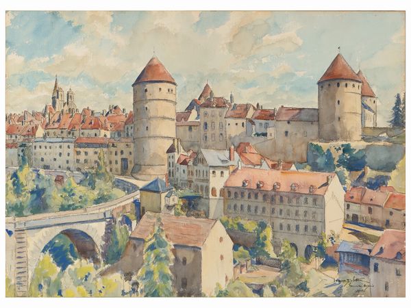 Jacques Lucien Delettrez : Souvenir  1942  - Asta Dballage. Occasioni in asta - Associazione Nazionale - Case d'Asta italiane