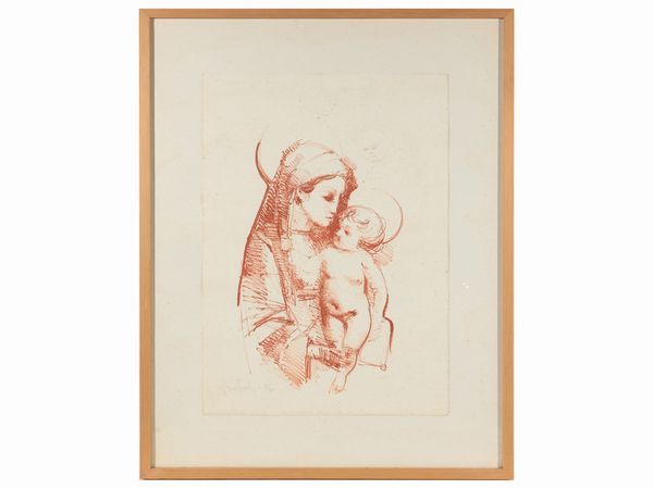 Madonna con bambino  - Asta Dballage. Occasioni in asta - Associazione Nazionale - Case d'Asta italiane